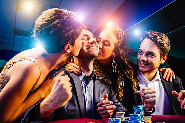 Live game show presenter on video stream interacting with players in real-time gameplay